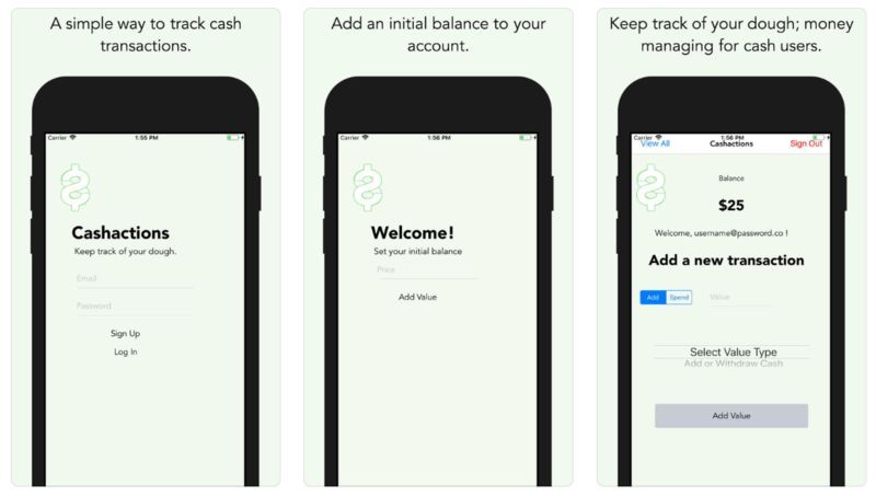 Cash-Tracking Apps