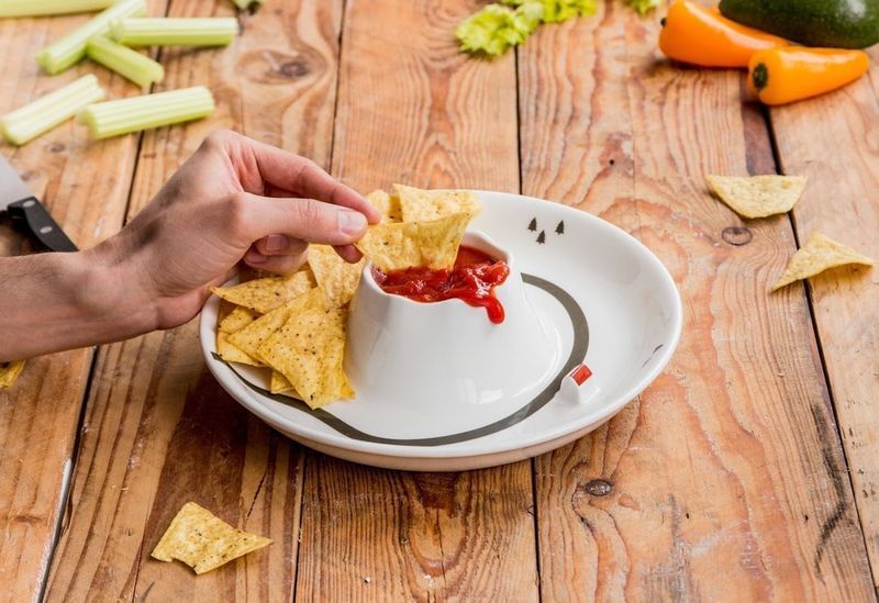 Volcano-Inspired Dipping Bowls