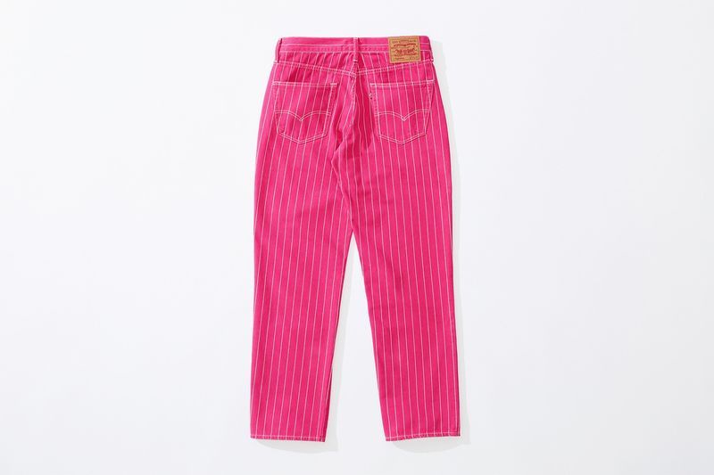 Colorful Pinstripe Denim Collections