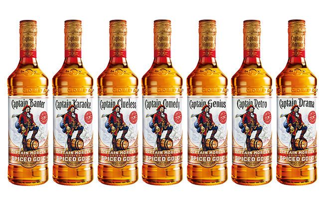 Personality-Packed Rum Bottles