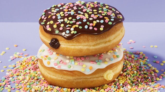 Indulgent Cake Batter Donuts