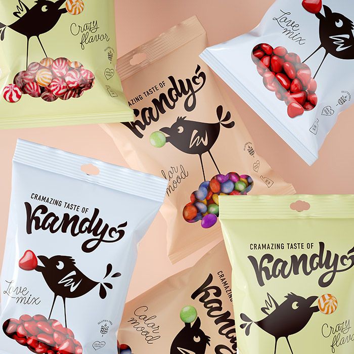 Cheeky Bird-Branded Candies