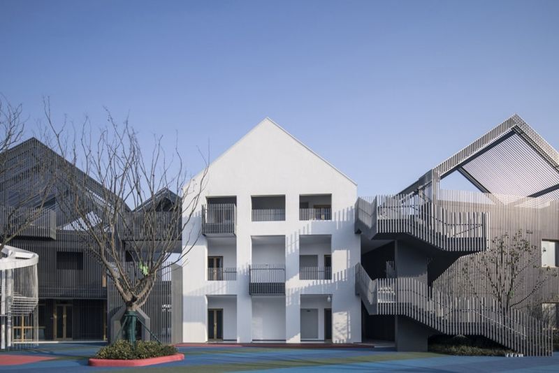 Modern House-Like Kindergartens