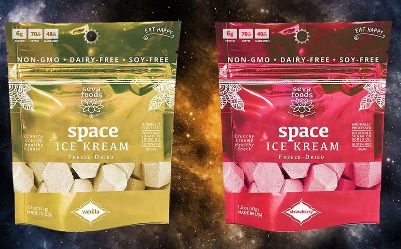 Freeze-Dried Vegan Ice Creams