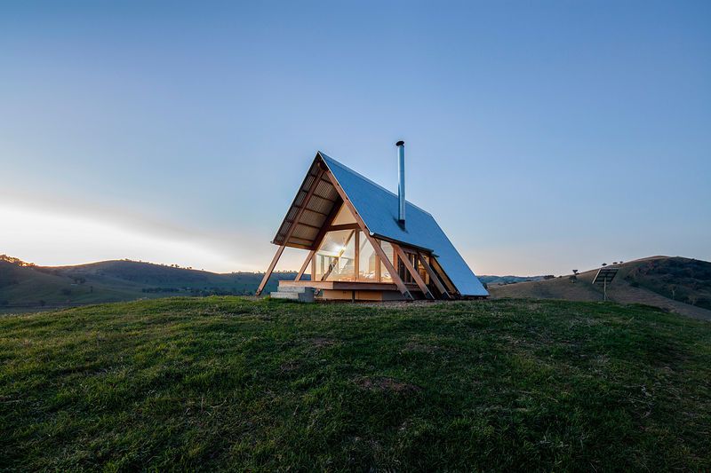 Tent-Shaped Hut Rentals