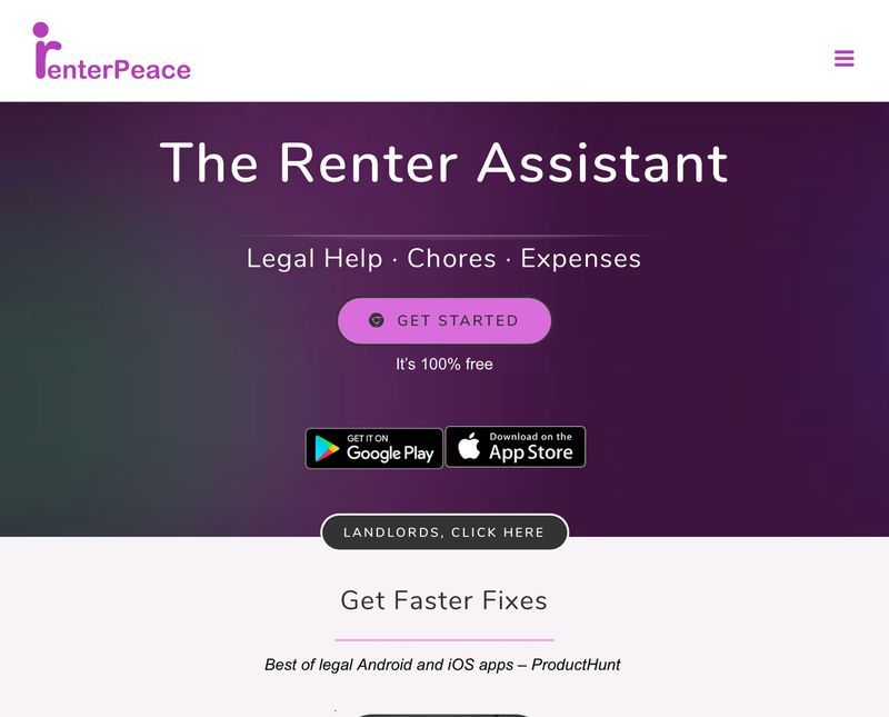 Organized Renter Unit Apps