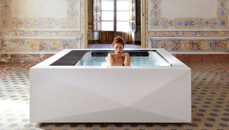 Origami-Inspired Spas