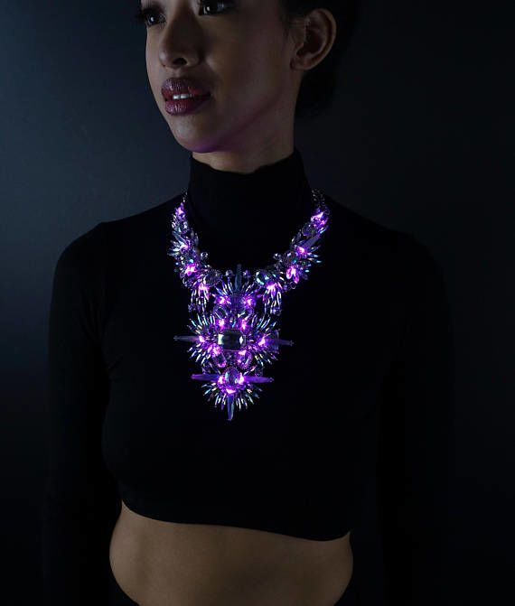 Glowing Costume Jewelry Pieces