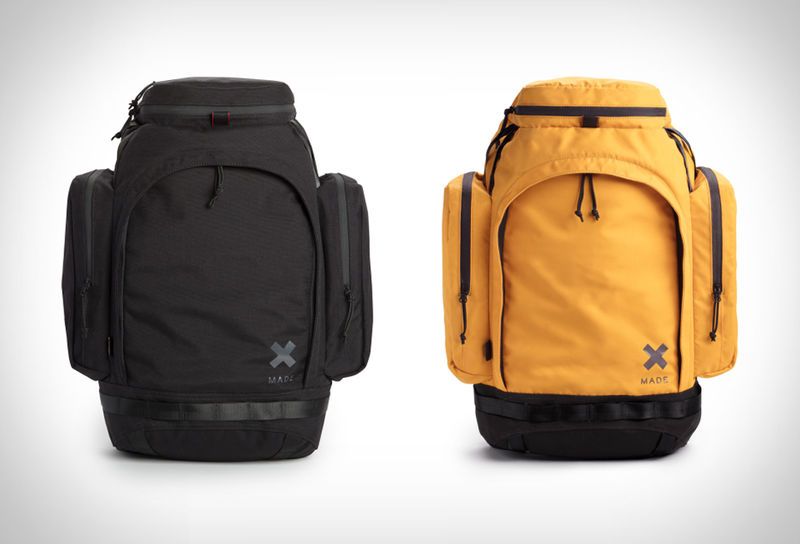 Rugged Twill-Lined Backpacks