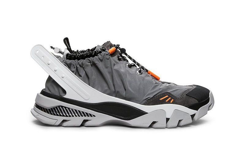 Drawstring-Enclosed Sneakers