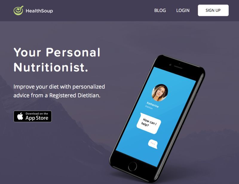 One-on-One Dietitian Apps