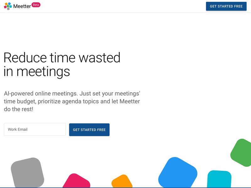 Time-Reducing Meeting Platforms