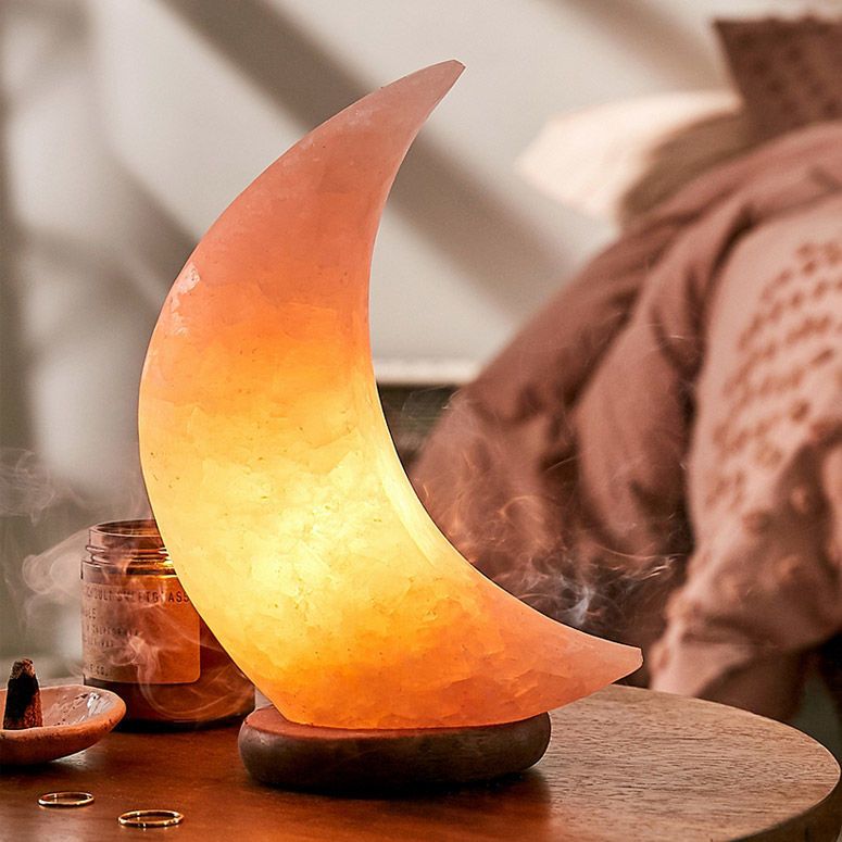 Moon-Shaped Healing Lamps