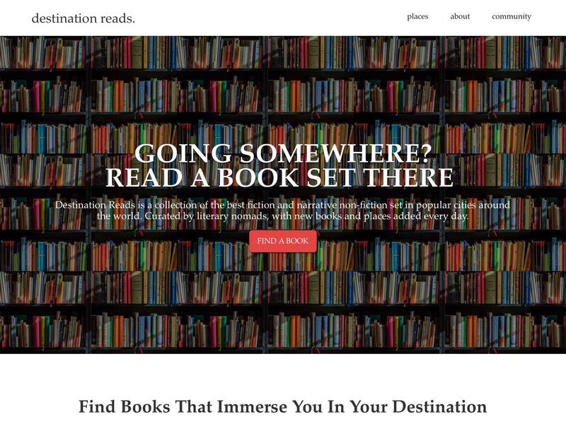 Literary Travel Inspiration Platforms