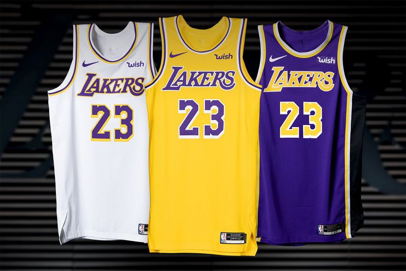 Updated Golden Basketball Jerseys