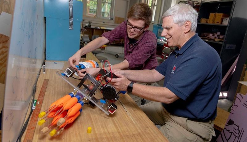 Fish-Harvesting Underwater Robots