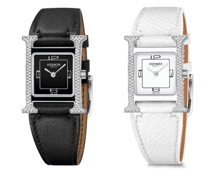 Contrasting Diamond Watches