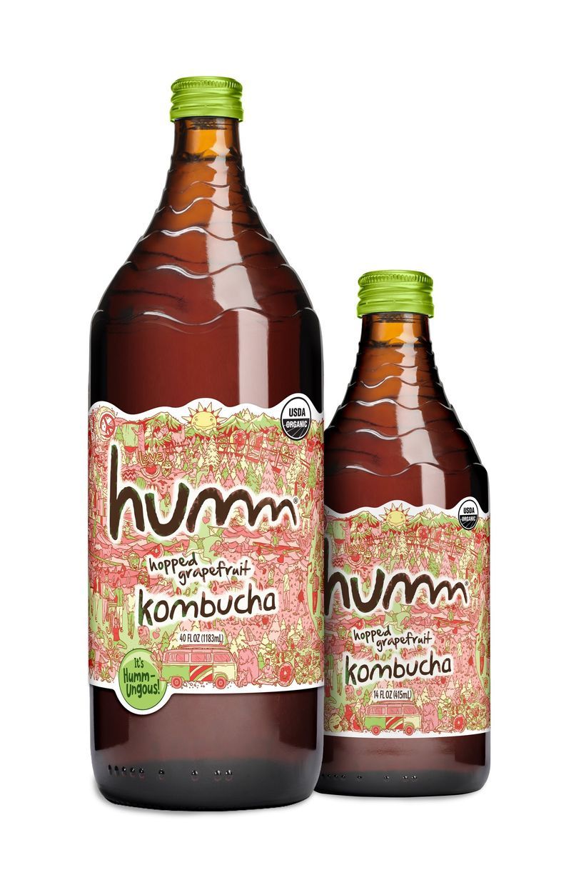 40-Ounce Kombucha Bottles