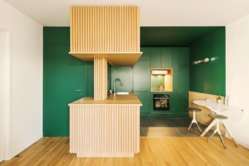 Emerald Green Apartment Interiors