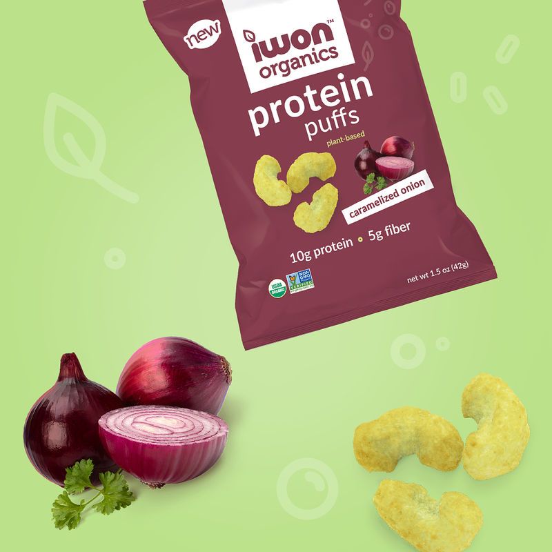 Plant-Based Protein Puffs