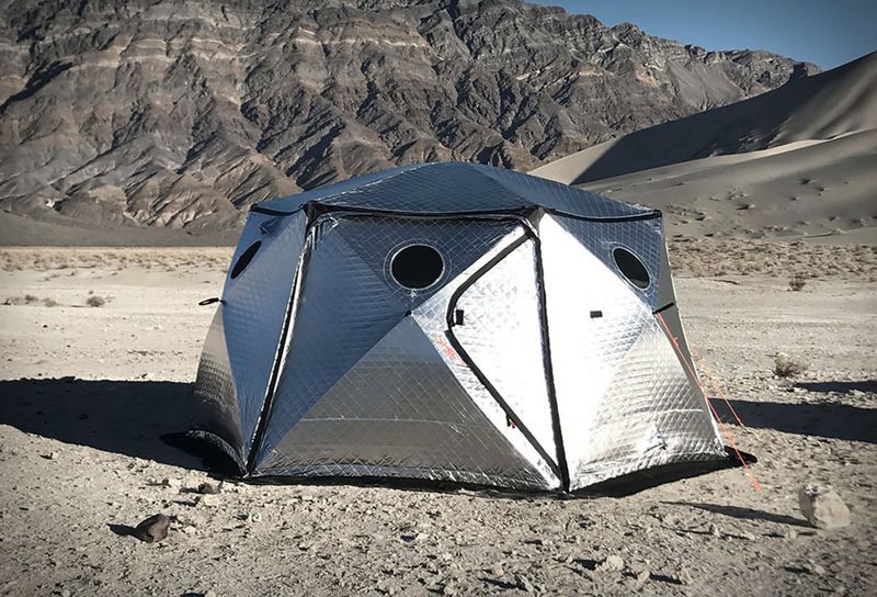 Insulated Heat-Blocking Tents