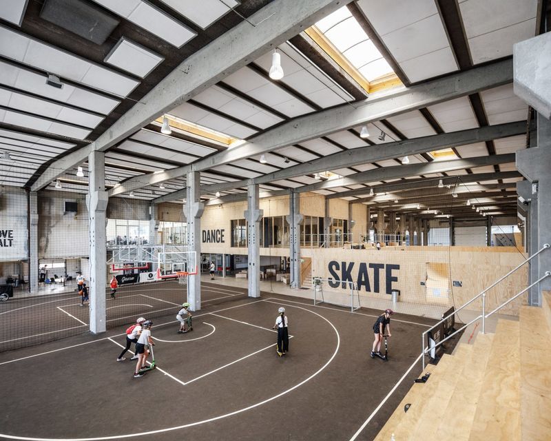 Converted Factory Skateparks