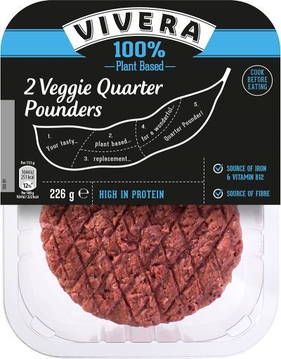 Vegan Quarter Pounder Patties