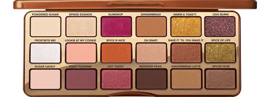 Gingerbread-Inspired Eye Palettes