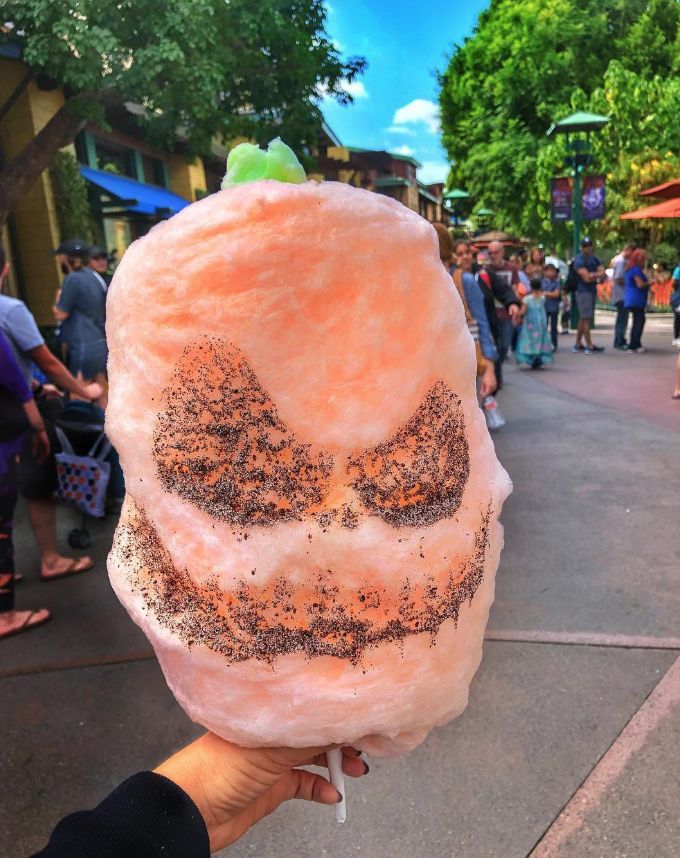 Skeletal Cotton Candy Treats