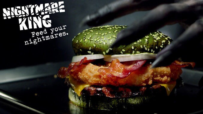 Ghoulishly Green Burgers