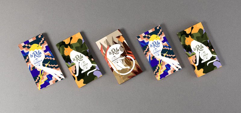 Jungle-Inspired Chocolate Bar Packaging