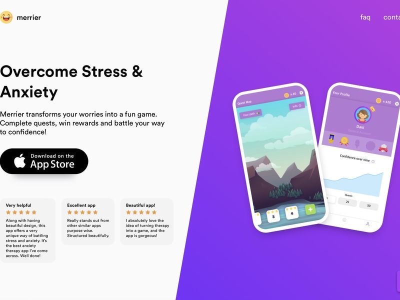 Stress-Reducing Gaming Apps