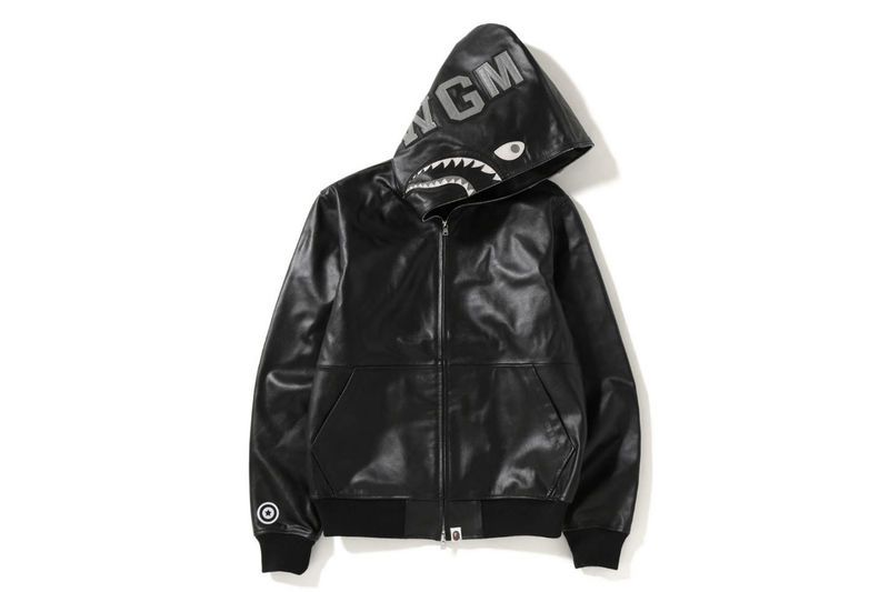 Luxe Leather Hooded Jackets