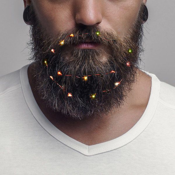 Festive Beard Lights