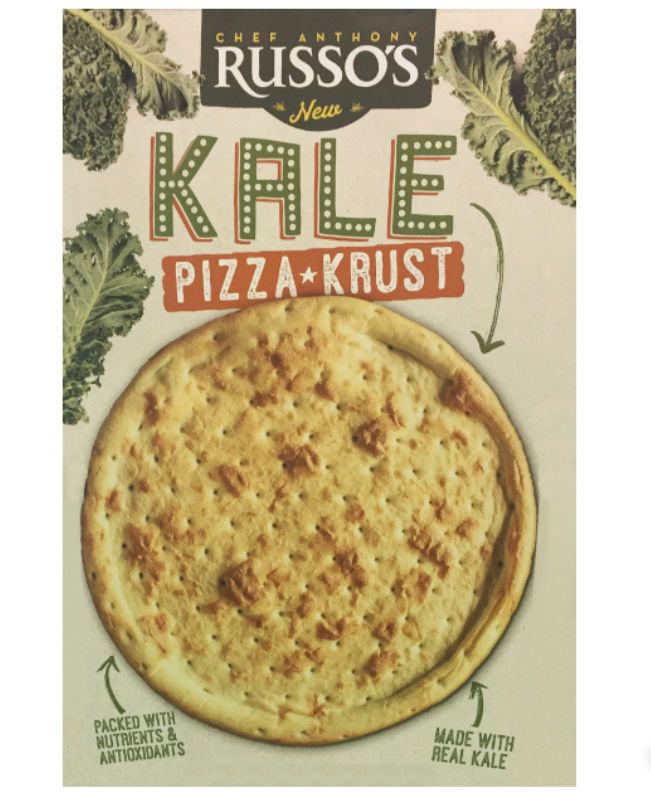 Kale-Packed Pizza Crusts