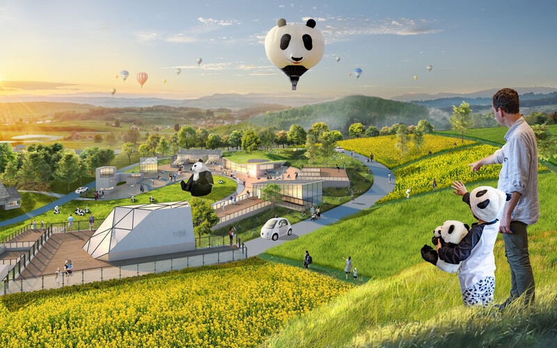 Conceptualized Panda Reserve Plans Main Gallery Image