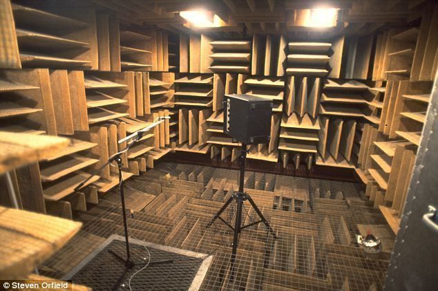 Soundless Anechoic Chambers