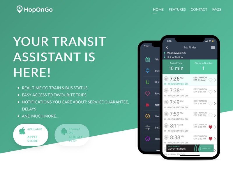 Streamlined Transit Info Apps