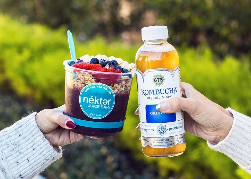 Customizable Kombucha Smoothies