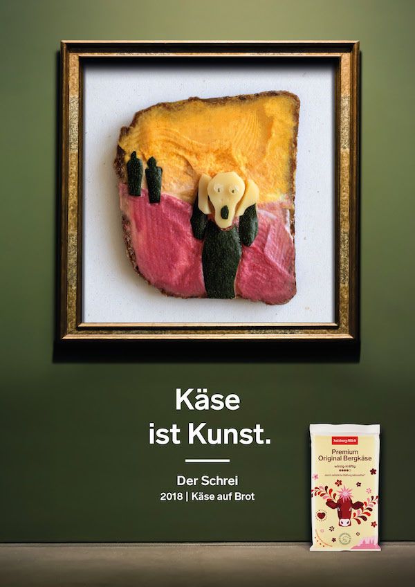 Artful Cheese Ad Campaigns