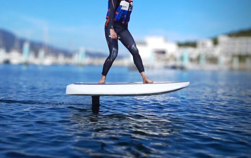 Elegant Electric Hydrofoil Surfboards