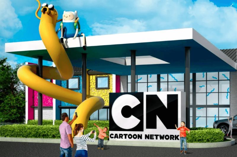 Cartoon-Themed Resort Hotels