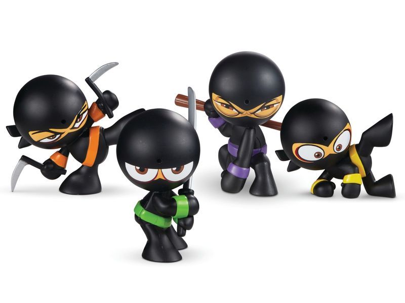 Flatulent Ninja Figurines