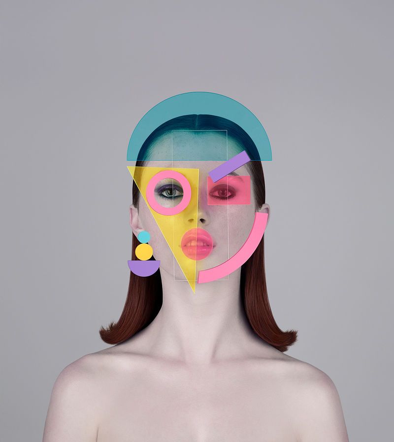 Conceptual Abstract Portrait Photography