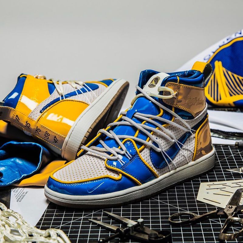 Basketball-Inspired Reconstructed Sneakers