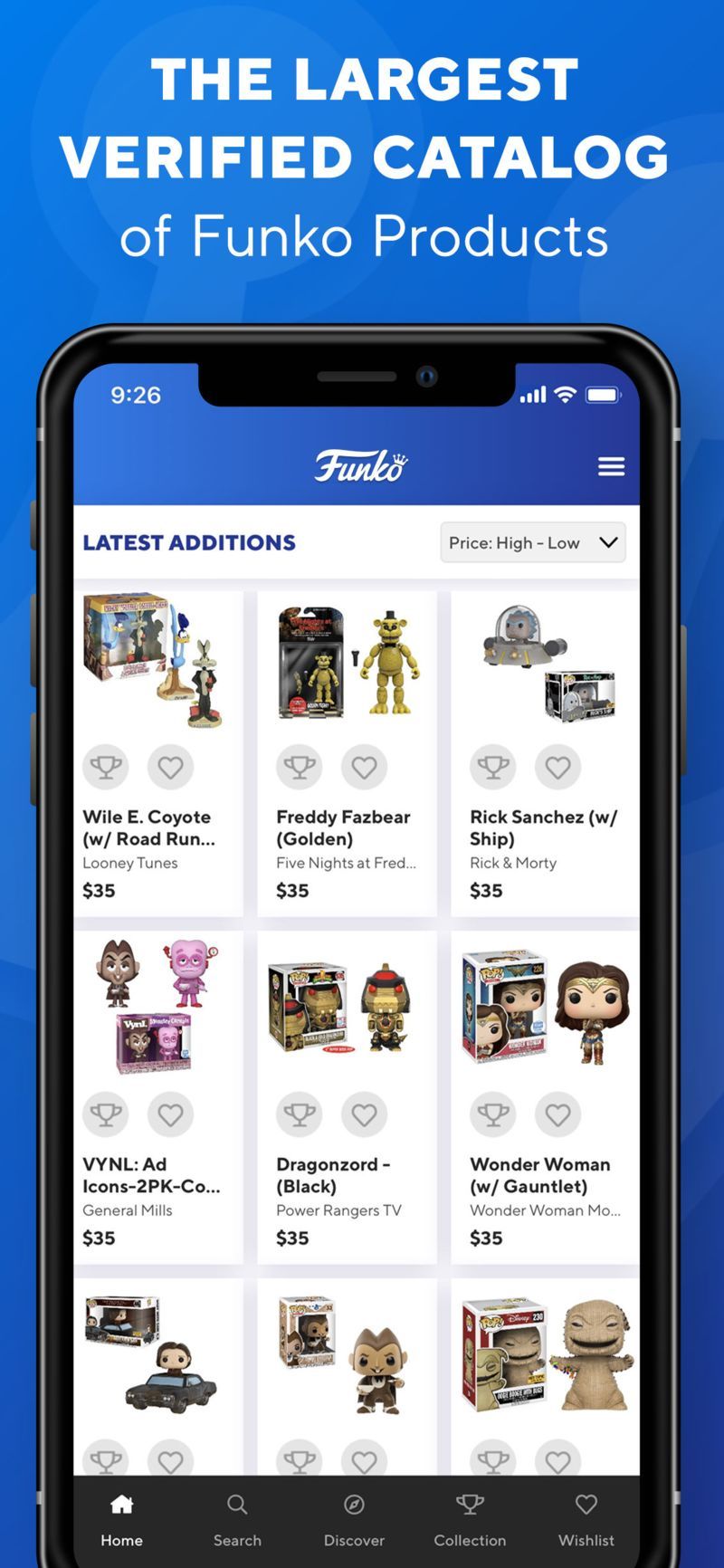 Toy-Tracking Collector Apps