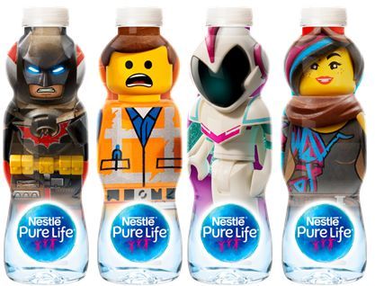 Toy Character Bottled Waters