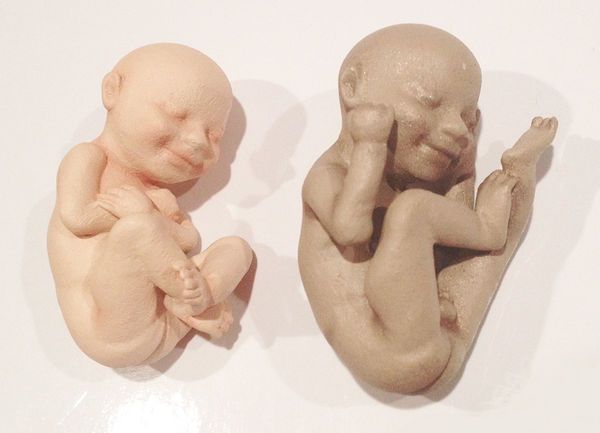 Custom 3D Printed Fetuses