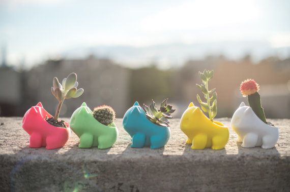 Printed Pokemon Planters