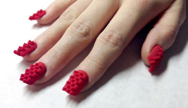 3D-Printed Fingernails